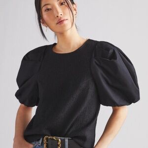 COPY - Anthropologie Puff Sleeve Top